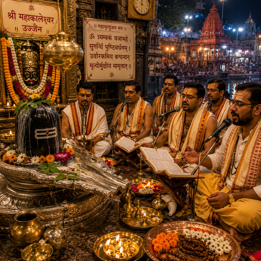 Mahamrityunjay Jaap at Pardeshwar Shivling Temple