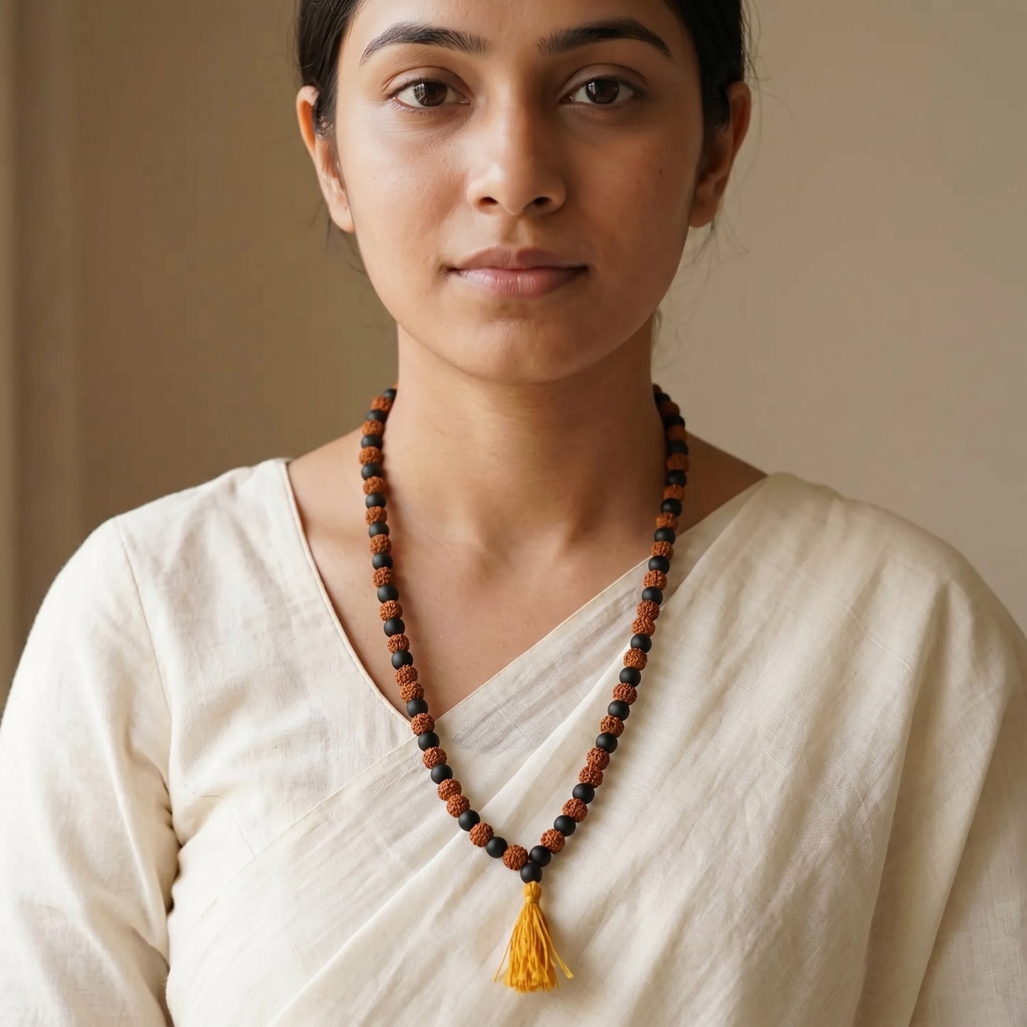 Rudraksha Karungali Mala