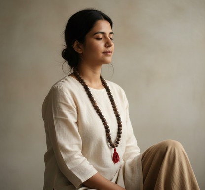 Tapasvi Divya Karungali Mala (108 Beads) Direct From Mahakal Nagari Ujjain